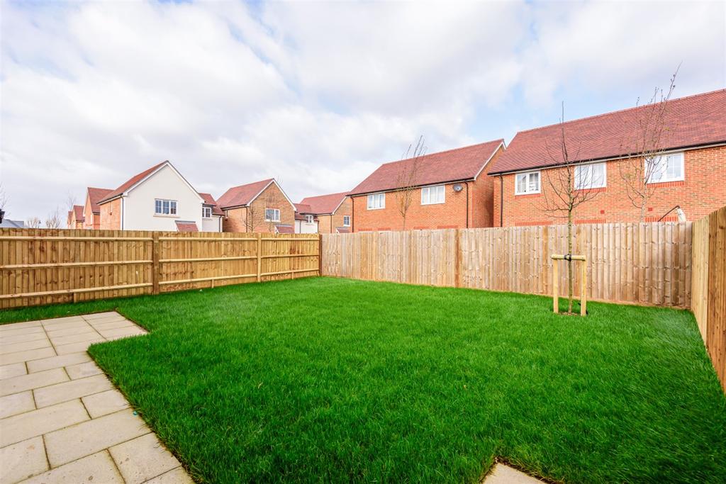 Rear garden