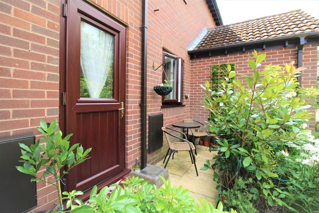 Rear patio