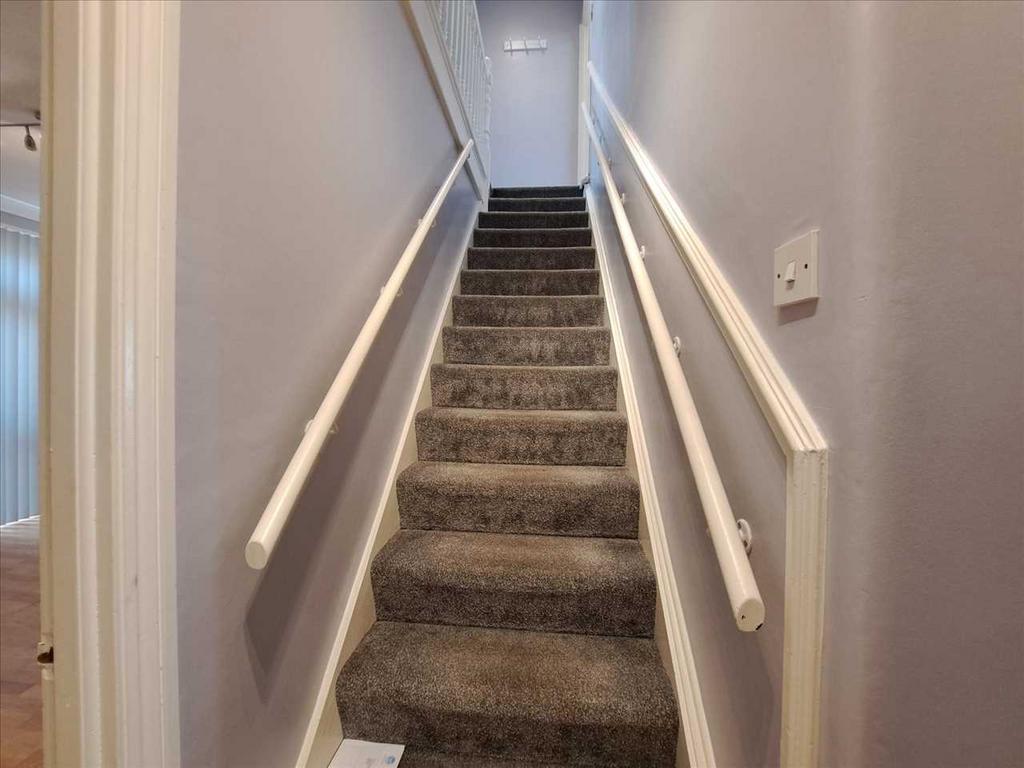 Staircase to first