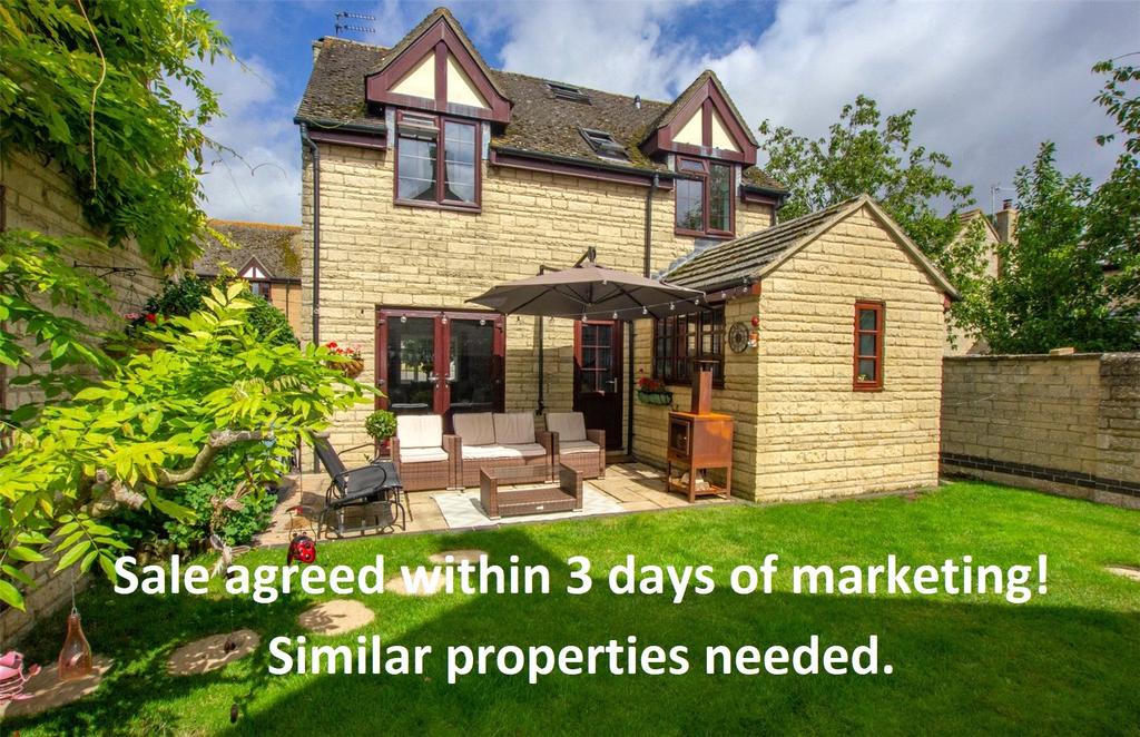 Bury Mead, Stanton Harcourt, Witney, OX29 4 bed detached house £475,000