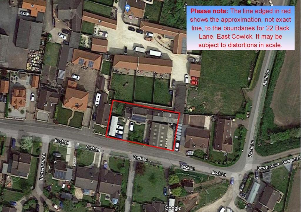 Back Lane, East Cowick 5 bed detached house £499,000