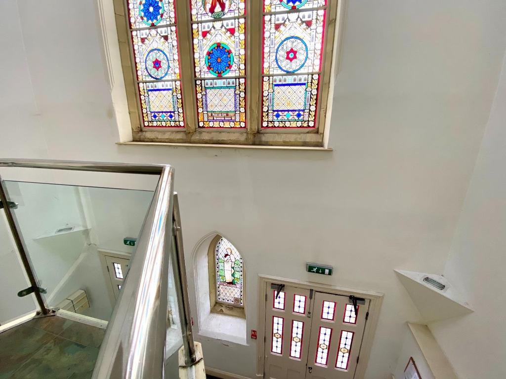 Stained glass features