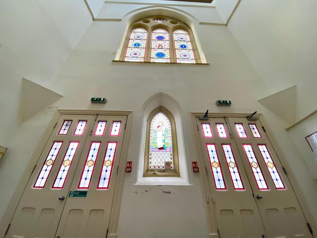 Stained glass features