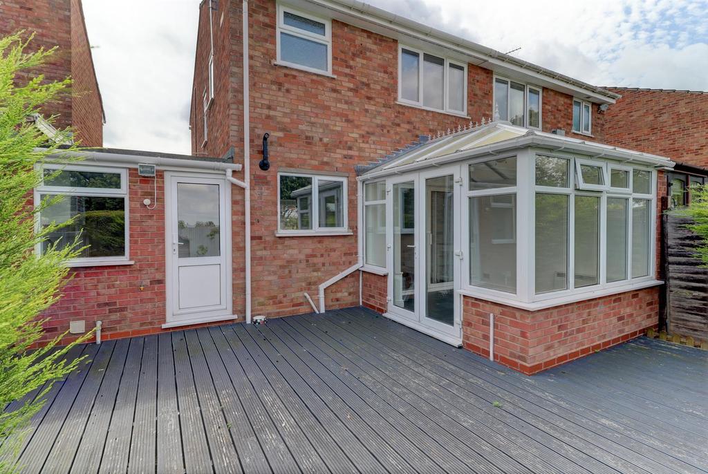 Decked Garden Area
