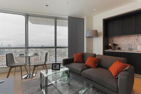 Studio to rent, Charrington Tower, New Providence Wharf, London, E14