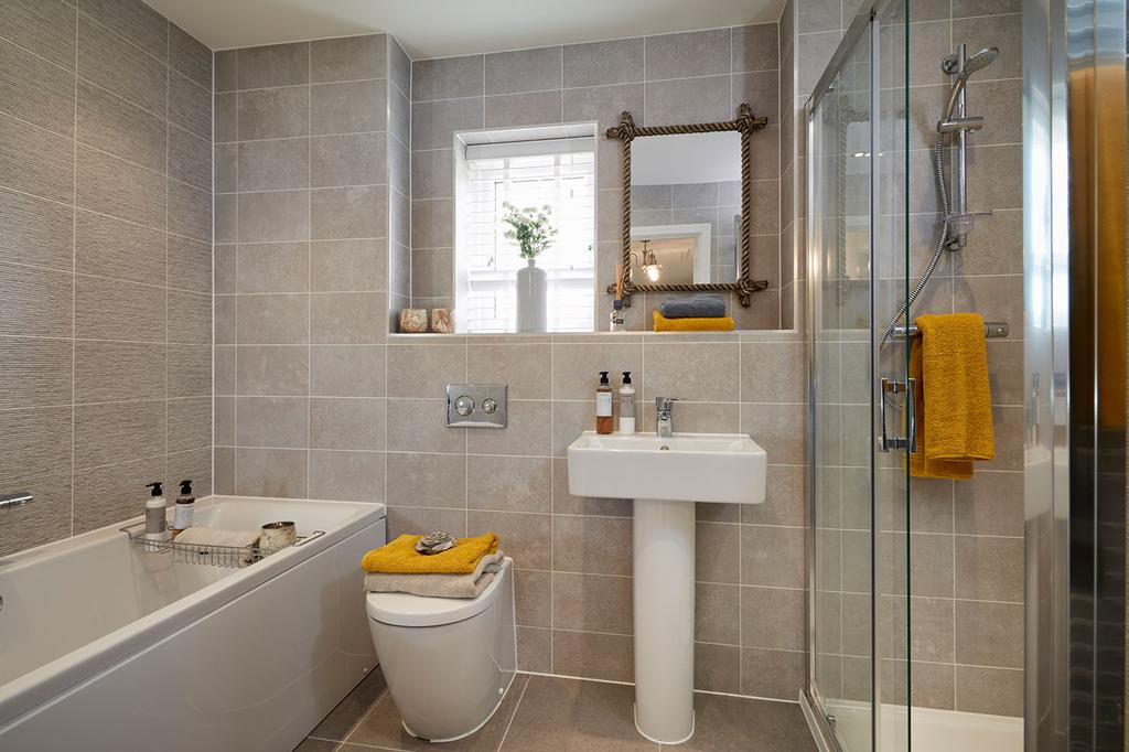 Typical shower room