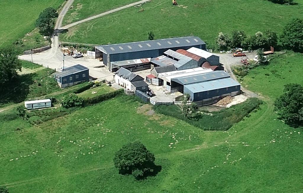 Llanwnog, Caersws, Powys, SY17 4 bed property with land £625,000