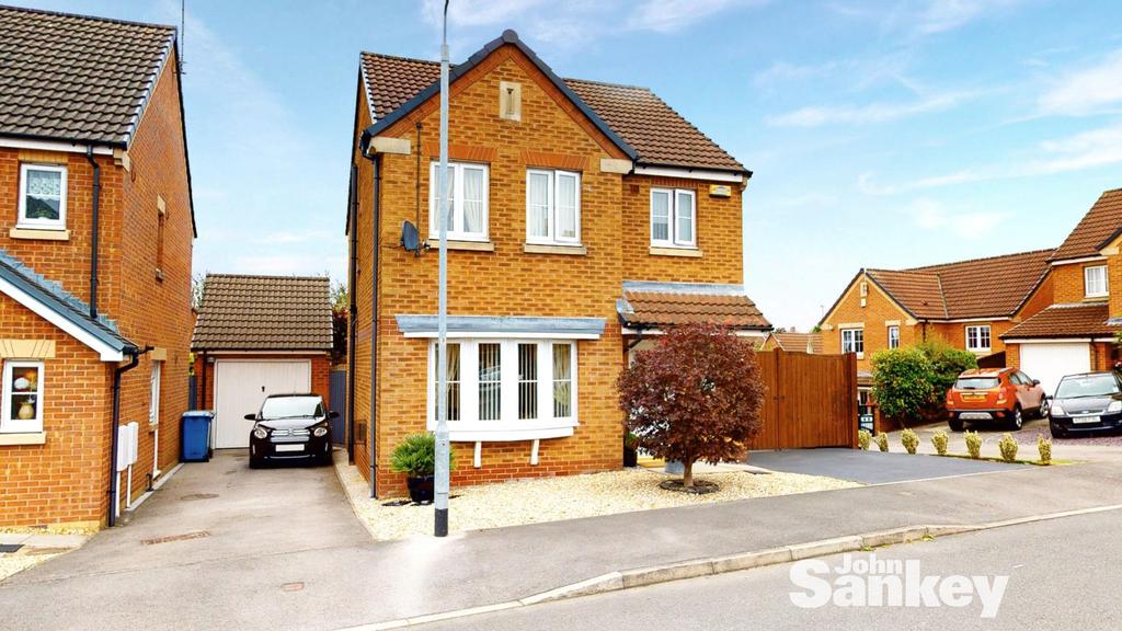 Kingfisher Road, Mansfield 3 bed detached house £220,000