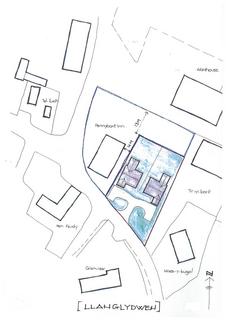 Plot for sale, Llanglydwen, Hebron, Whitland