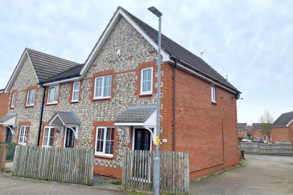 Desborough Way, Dussindale, Thorpe St... 2 bed terraced house £215,000
