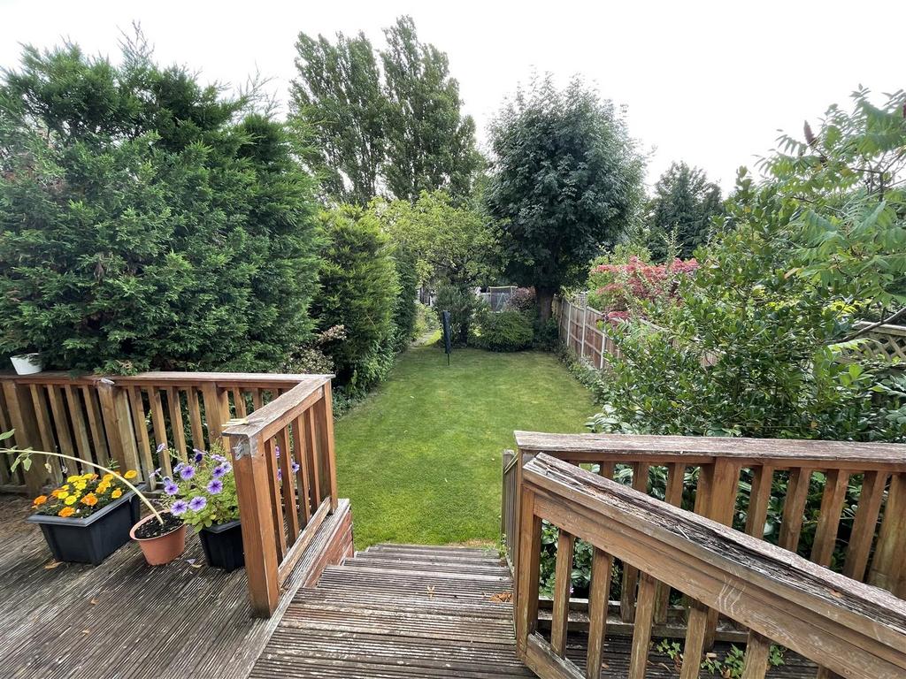 Rear garden