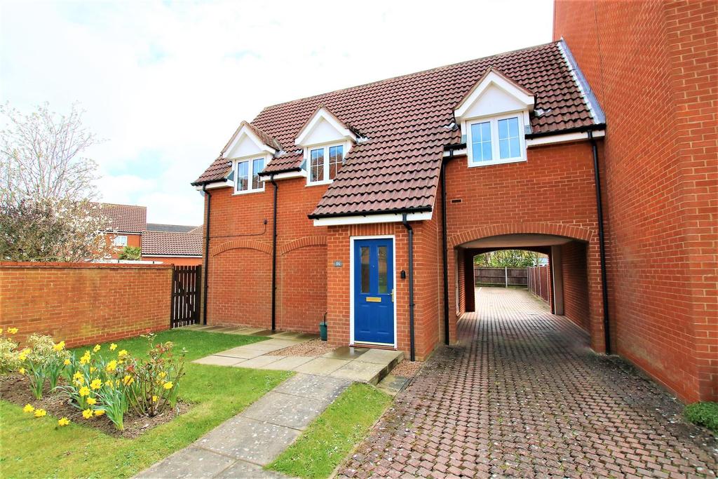 Windsor Park Gardens, Old Catton 2 bed coach house £180,000