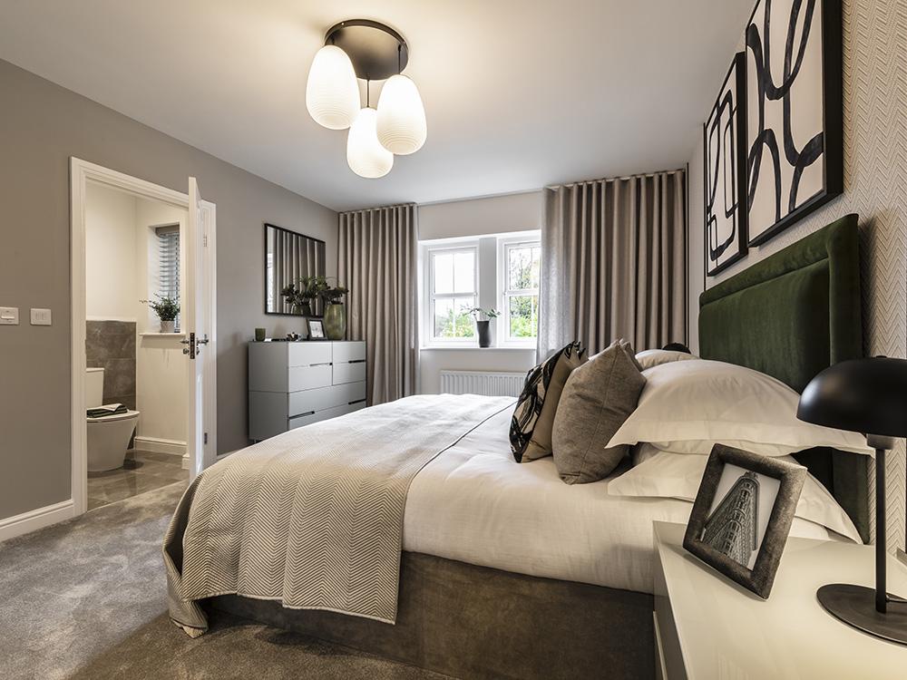 Master bedroom with en-suite