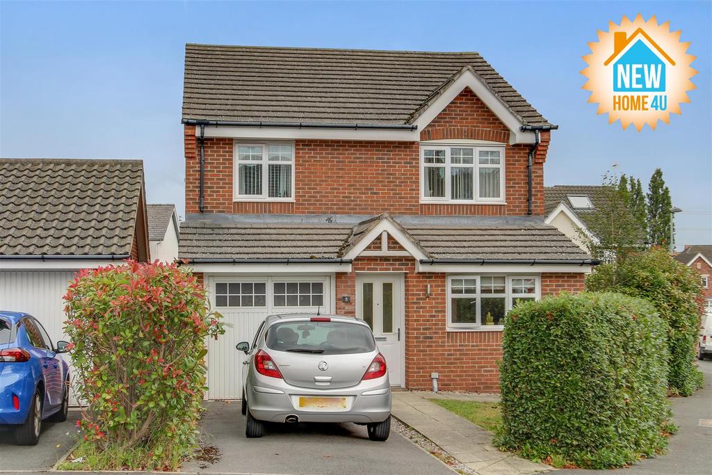 Sorrel Court, Hawarden, Deeside 4 bed detached house £340,000