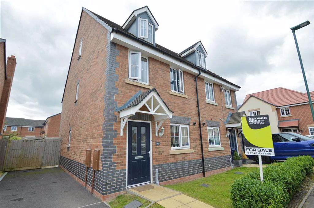 Murrell Way, Sutton Grange, Shrewsbury 3 bed semidetached house £254,800