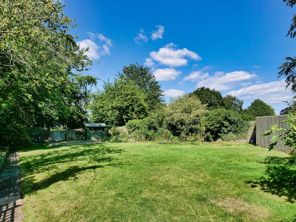 Rear garden