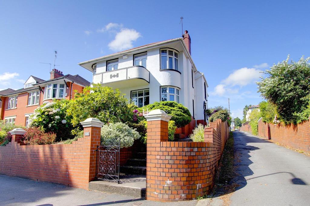 Lake Road West, Roath Lake, Cardiff 4 bed detached house for sale £