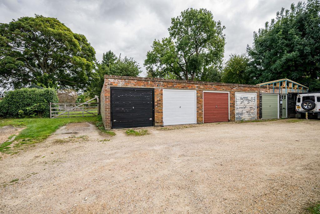 Garage and Parking Area