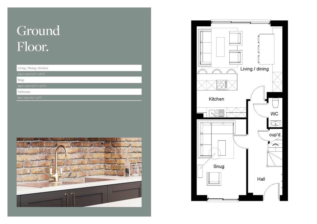 The Limes Townhouse 1 Floorplans Digital Page 2.jp