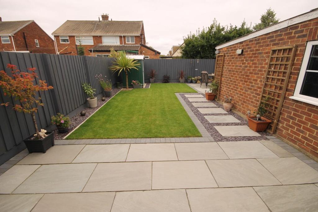 Rear garden