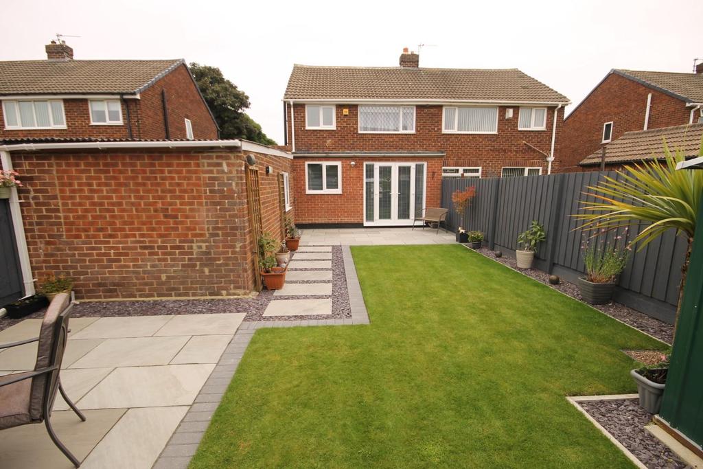 Rear garden