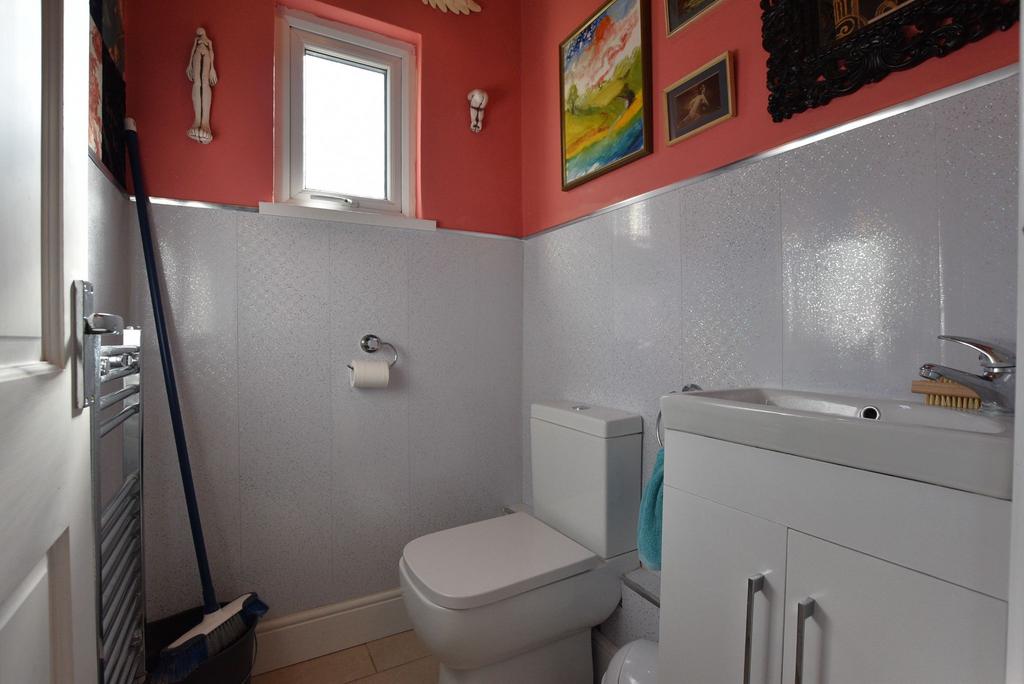 Ground floor cloakroom