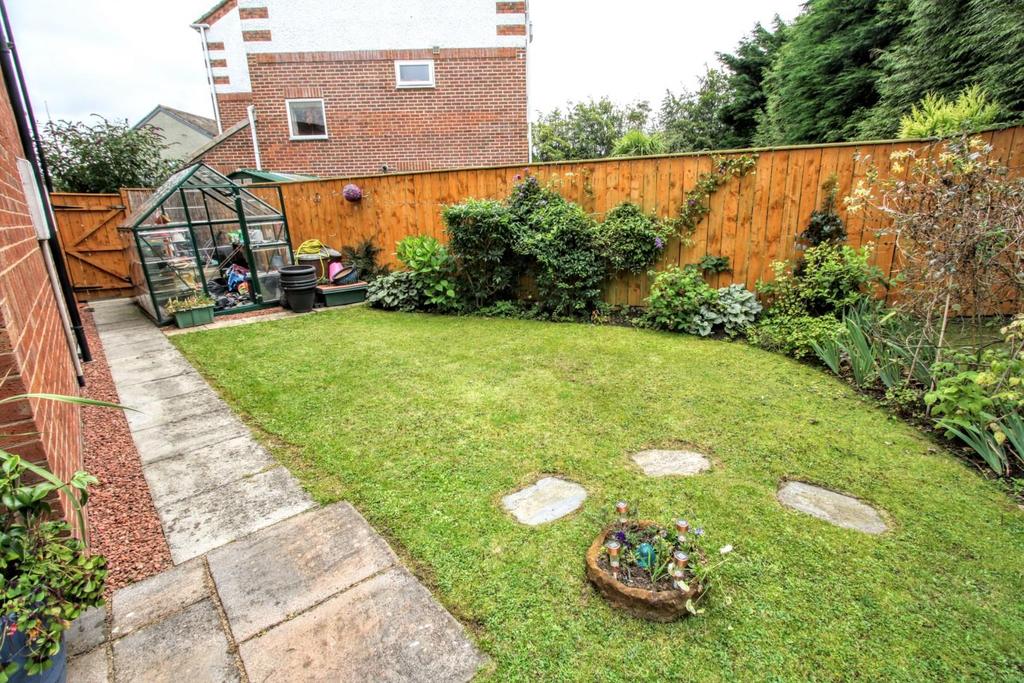 Rear garden