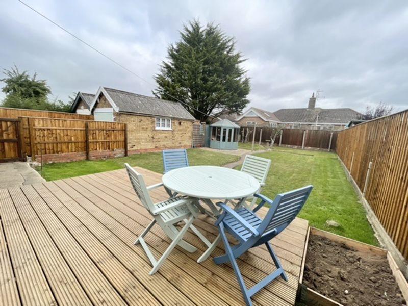 Decking to garden
