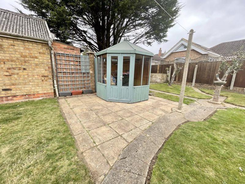Slab patio and...