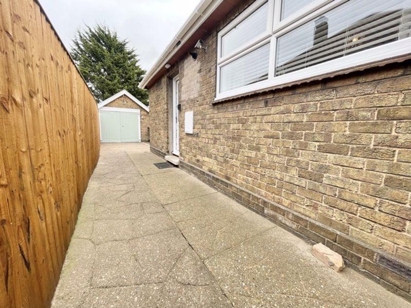 Driveway to garage