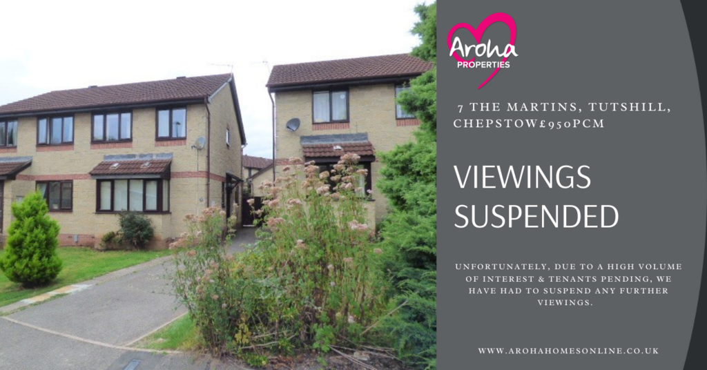 Tutshill, Chepstow NP16 3 bed semidetached house £950 pcm (£219 pw)
