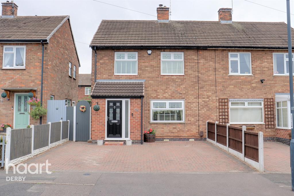 Derby Road, Chellaston 3 bed semidetached house £225,000