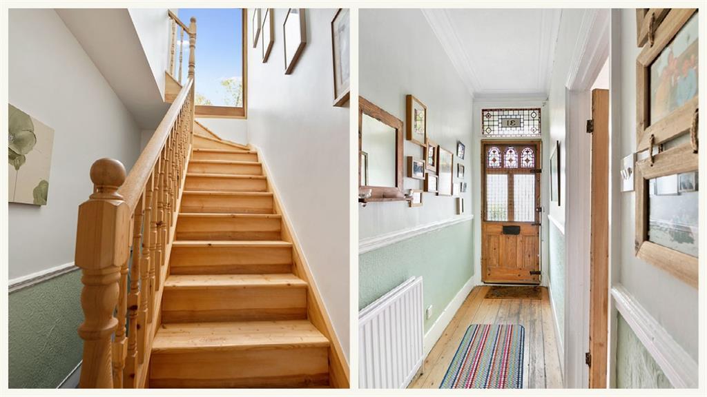 Entrance and Stairs to loft