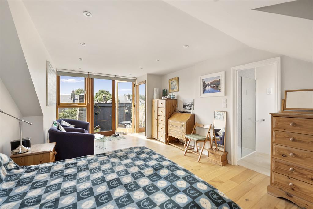 Loft Bedroom facing towards rear of house