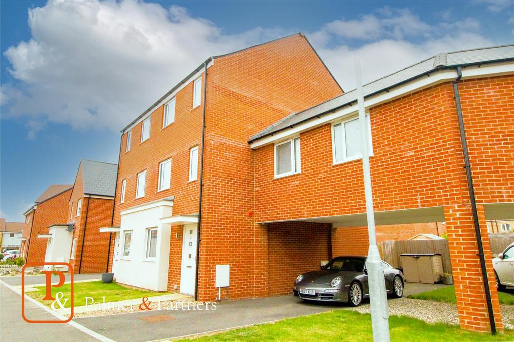 Martin Hunt Drive, Stanway, Colchester CO3 4 bed townhouse £375,000