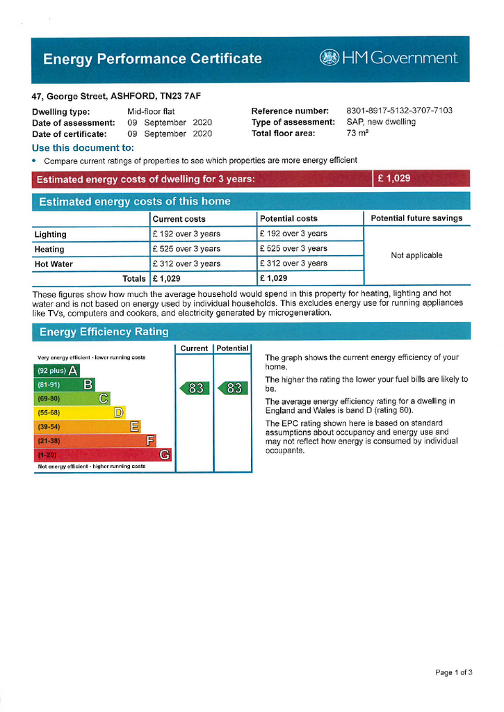 EPC Certificate