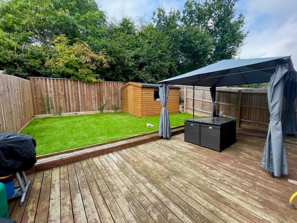 Rear garden