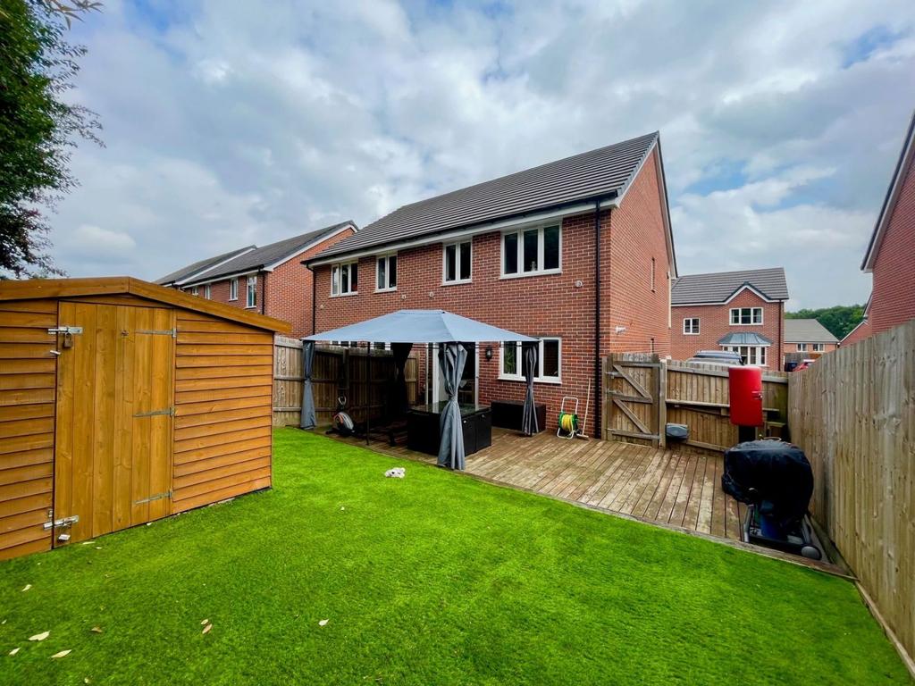 Rear garden