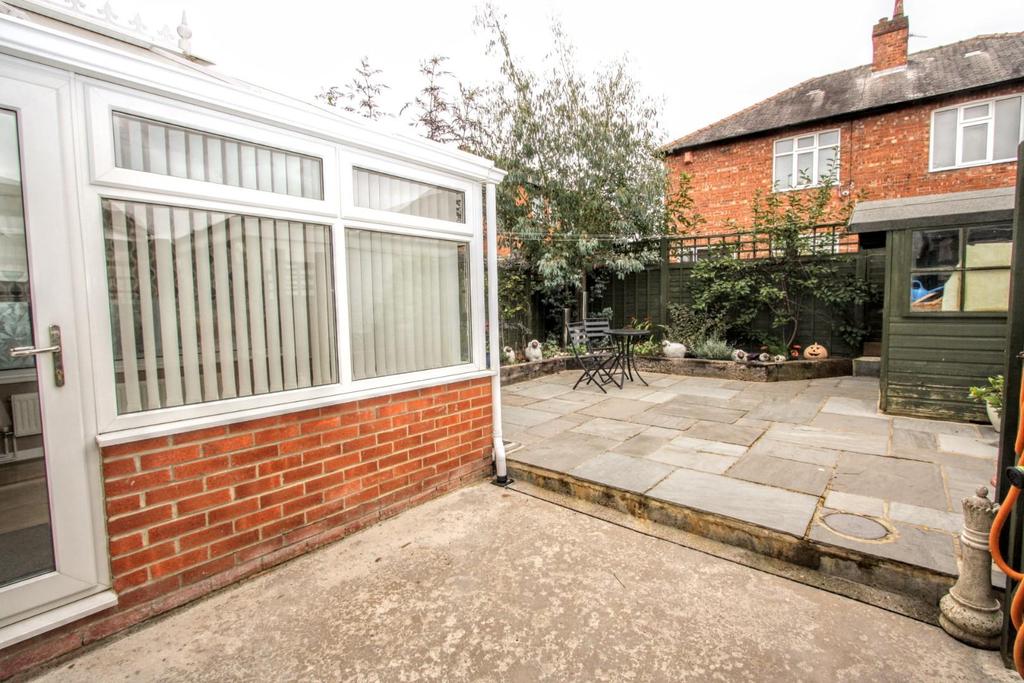 Rear garden