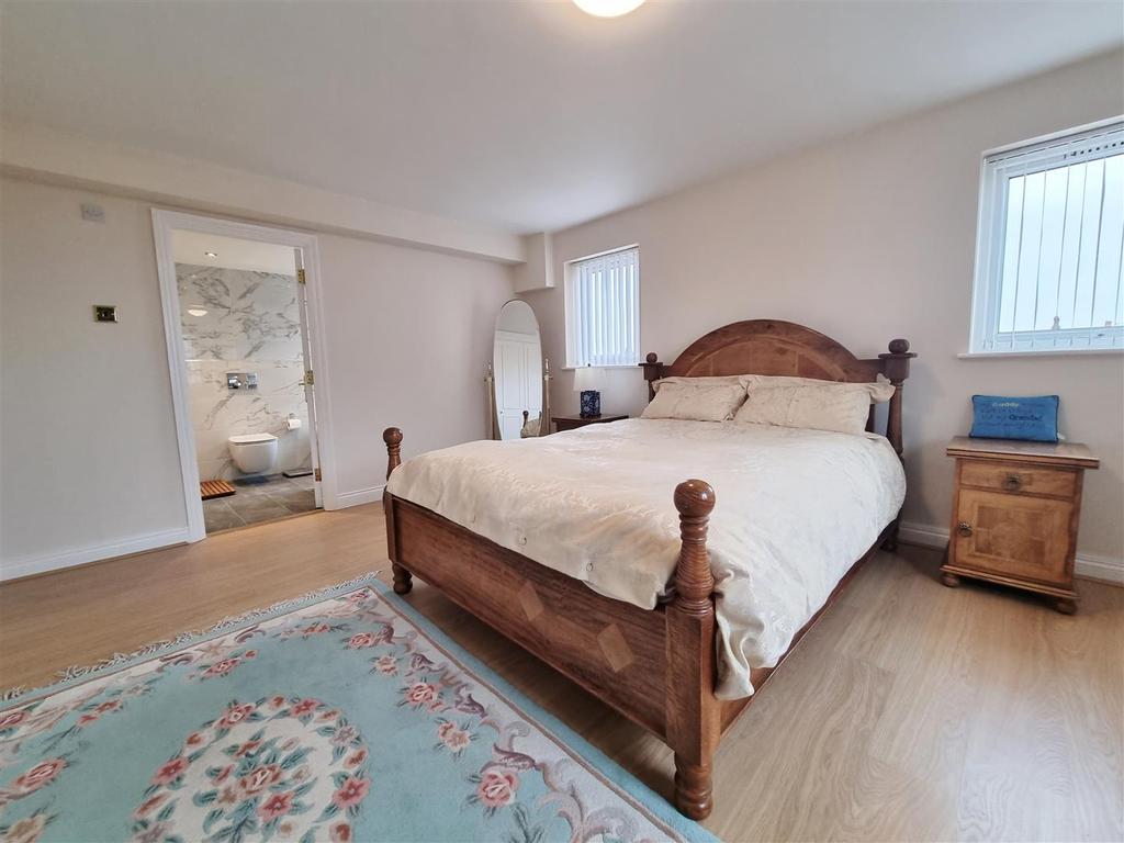 Master bedroom suite