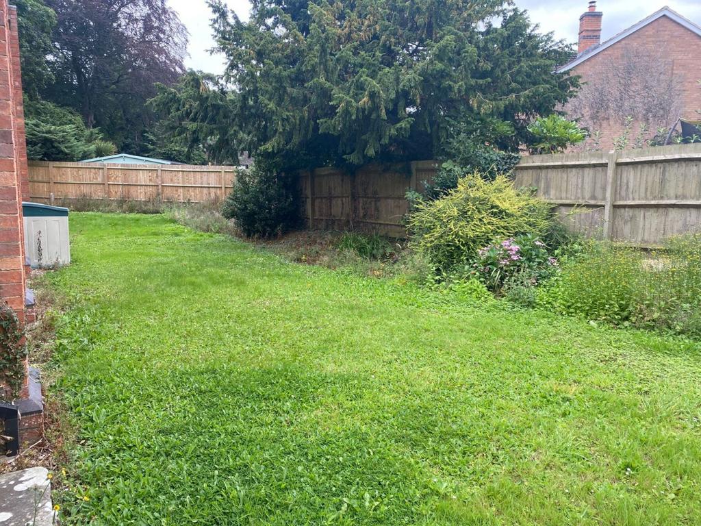 Rear garden