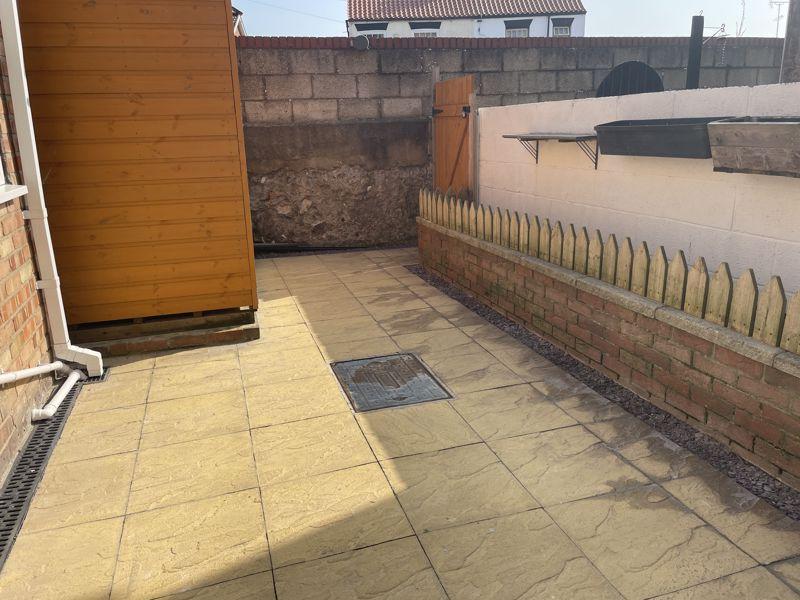 Rear garden