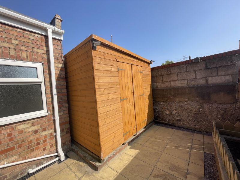 Rear garden