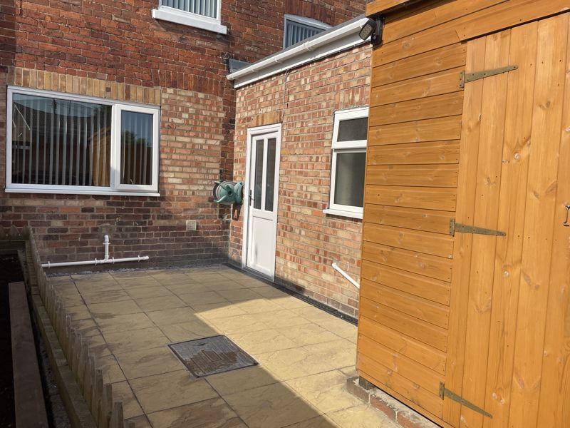 Rear garden
