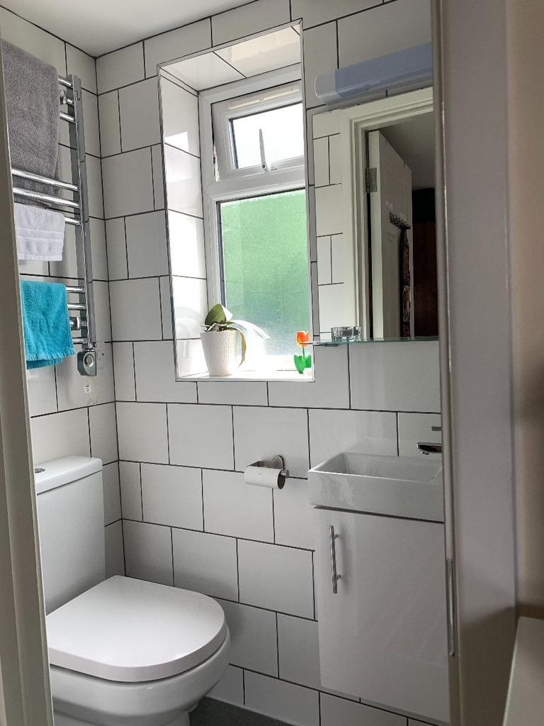 The bathroom now
