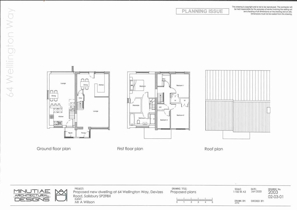 Proposed floorplan