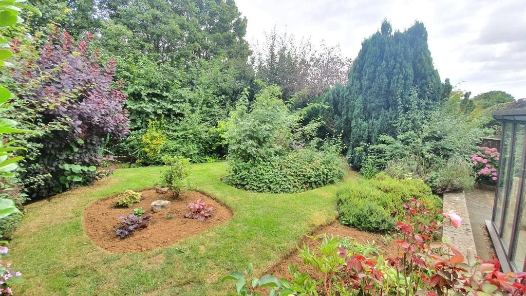 Rear garden