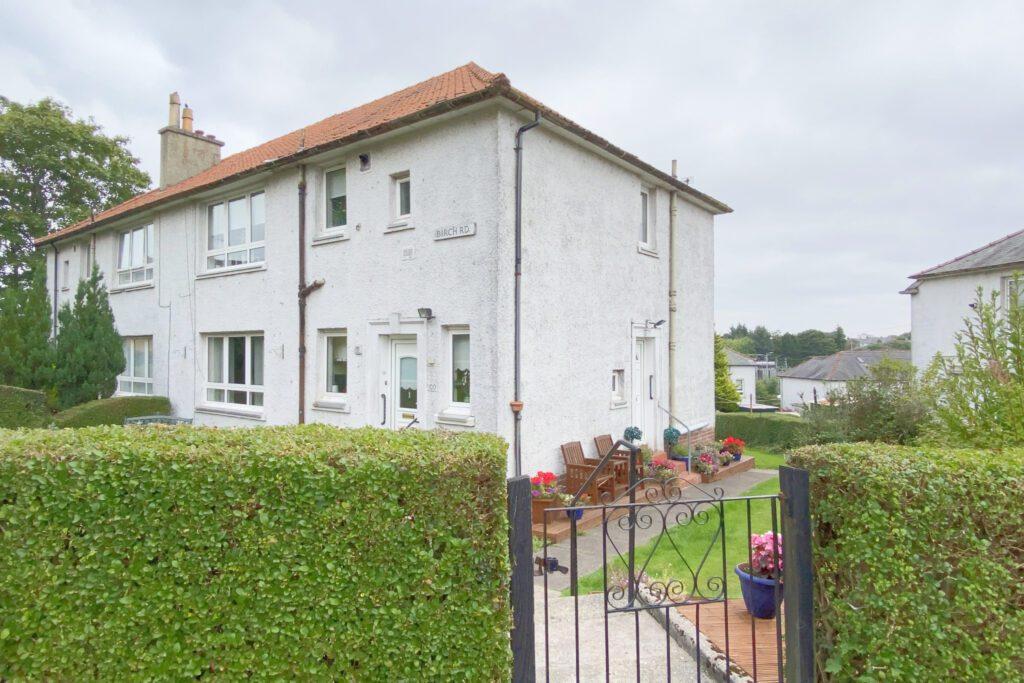 98 Birch Road, Parkhall G81 3PF 2 bed flat £99,995