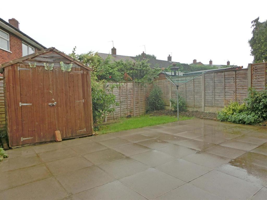Rear garden