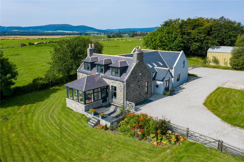 Tappies Farm, Kemnay, Inverurie... 6 bed property with land £1,175,000